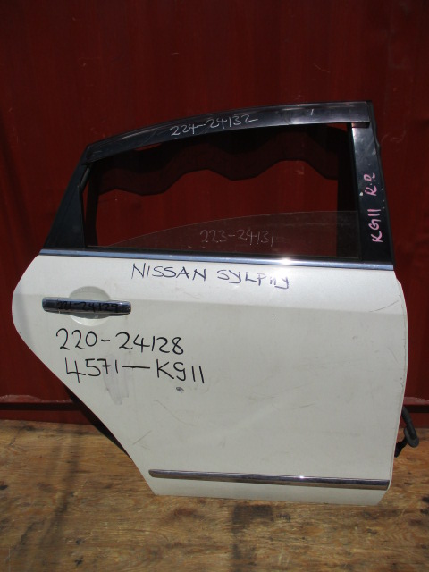 Used Nissan  DOOR SHELL REAR RIGHT